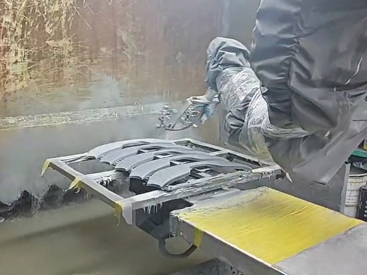 Robotic  coating